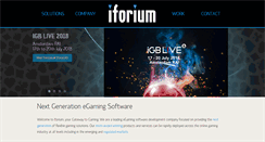 Desktop Screenshot of iforium.com